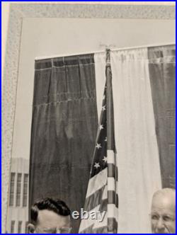 Vintage WWII Army Navy E Award Ceremony Photo Cole of California Original 12x11 Vintage WWII Army Navy E Award Ceremony Photo Cole of California Original 12x11