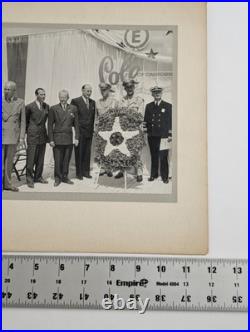 Vintage WWII Army Navy E Award Ceremony Photo Cole of California Original 12x11 Vintage WWII Army Navy E Award Ceremony Photo Cole of California Original 12x11