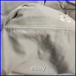 Vintage WWII Bruin Shirt Khaki A5 Fifth Army Ike Uniform Named 1940s