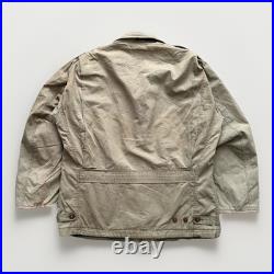 Vintage WWII M1941 M-41 Field Jacket Khaki Army Green Military Jacket Size 40R