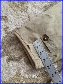 Vintage WWII M1941 M-41 Field Jacket Khaki Army Green Military Jacket Size 40R