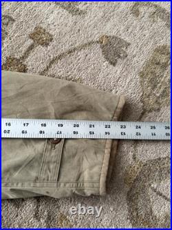 Vintage WWII M1941 M-41 Field Jacket Khaki Army Green Military Jacket Size 40R