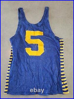Vintage WWII T Shirt Jersey WW2 Military Fitness Tank Top Army 40s
