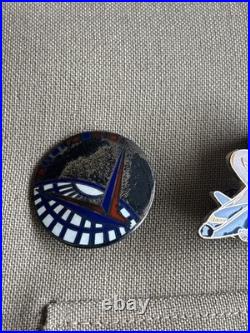 Vintage WWII U. S. Army Air Forces Uniform Jacket with Pins Patches Dog Tags Photo