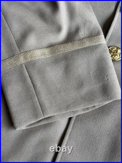 Vintage WWII U. S. Army Air Forces Uniform Jacket with Pins Patches Dog Tags Photo