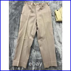 Vintage WWII US ARMY OFFICERS Full Service Uniform With Hat Trousers & Shirt USA