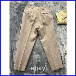Vintage WWII US ARMY OFFICERS Full Service Uniform With Hat Trousers & Shirt USA