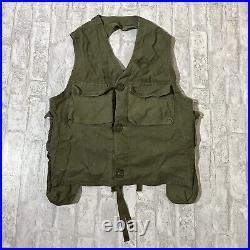 Vintage WWII US Army Air Forces Type C-1 Emergency Sustenance Vest Holster AW9