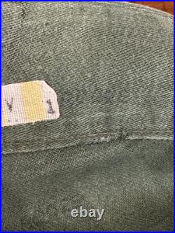 Vintage WWII US Army M43 Cargo Pants 13-Star & OG-107 Shirt Grouping Named Rhue Vintage WWII US Army M43 Cargo Pants 13-Star & OG-107 Shirt Grouping Named Rhue