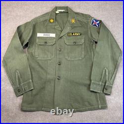 Vintage WWII US Army M43 Cargo Pants 13-Star & OG-107 Shirt Grouping Named Rhue