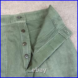 Vintage WWII US Army M43 Cargo Pants 13-Star & OG-107 Shirt Grouping Named Rhue Vintage WWII US Army M43 Cargo Pants 13-Star & OG-107 Shirt Grouping Named Rhue