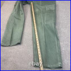 Vintage WWII US Army M43 Cargo Pants 13-Star & OG-107 Shirt Grouping Named Rhue