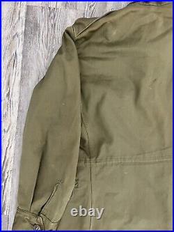 Vintage WWII US Army M43 Pattern Field Jacket Military M2