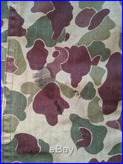 Vintage Wwii Ww2 Frogskin Camo Original Camouflage Coveralls Rare Usmc ...