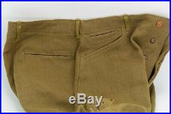 Vintage WWII WW2 M1917 US Army Wool Breeches Original