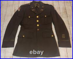Vintage WWII regulation army officers uniform size 37 reg 1942