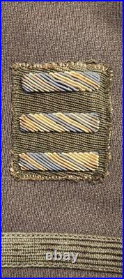 Vintage WWII regulation army officers uniform size 37 reg 1942