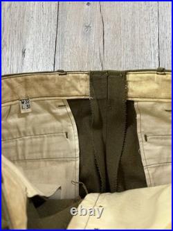 Vintage WWii US Army M37 Field Wool Trousers Straight Leg Pants Size 32x31 Vintage WWii US Army M37 Field Wool Trousers Straight Leg Pants Size 32x31