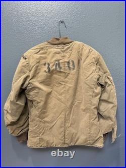Vintage World War 2 US ARMY Men's M-1943 Field Jacket Pile Size Medium