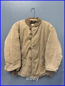 Vintage World War 2 US ARMY Men's M-1943 Field Jacket Pile Size Medium
