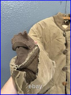Vintage World War 2 US ARMY Men's M-1943 Field Jacket Pile Size Medium