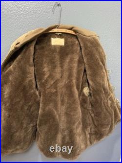 Vintage World War 2 US ARMY Men's M-1943 Field Jacket Pile Size Medium