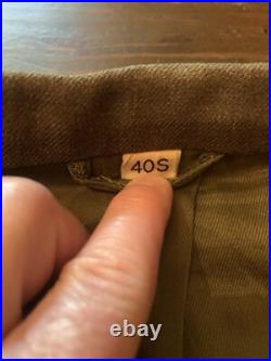 Vintage World War II Army Decorated Wool Jacket