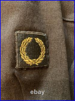 Vintage World War II Army Decorated Wool Jacket