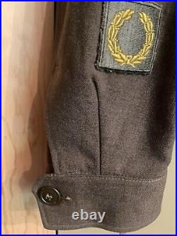 Vintage World War II Army Decorated Wool Jacket