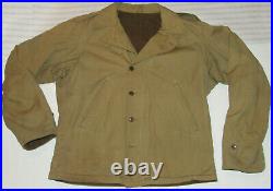 Vintage Wwii Us Army M41 Field Jacket! Talon Zipper! Epaulets! Fully Lined/m1941