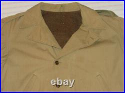 Vintage Wwii Us Army M41 Field Jacket! Talon Zipper! Epaulets! Fully Lined/m1941