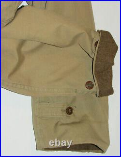 Vintage Wwii Us Army M41 Field Jacket! Talon Zipper! Epaulets! Fully Lined/m1941