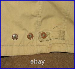 Vintage Wwii Us Army M41 Field Jacket! Talon Zipper! Epaulets! Fully Lined/m1941