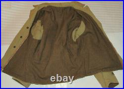 Vintage Wwii Us Army M41 Field Jacket! Talon Zipper! Epaulets! Fully Lined/m1941