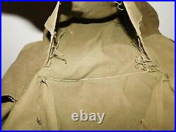 Vintage Wwii Us Army Soldier Metal Frame Rucksack Backpack