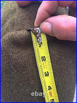 Vintage Wwii Us Wool Overcoat Military Army Air Corps Force 1942 Ww2 Uniform 36r