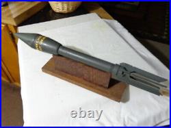 Vintage ww2 us M6A3 Inert Practice bazooka rocket u. S army u. S. Marines