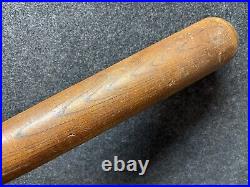 Vtg 1940s WWII US Army Special Services Rudy York Burke Hanna Baseball Bat 35