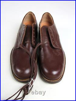 Vtg NOS Post WWII US Army Men's Low Quarter Oxford Shoe Sz 6A Endicott Johnson