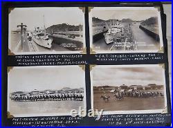 Vtg WWII 1936 1938 US Army 11th Engineers Panama Canal 273 Photo Album RPPC