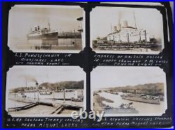 Vtg WWII 1936 1938 US Army 11th Engineers Panama Canal 273 Photo Album RPPC