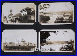 Vtg WWII 1936 1938 US Army 11th Engineers Panama Canal 273 Photo Album RPPC