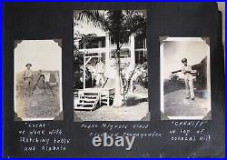 Vtg WWII 1936 1938 US Army 11th Engineers Panama Canal 273 Photo Album RPPC