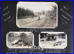 Vtg WWII 1936 1938 US Army 11th Engineers Panama Canal 273 Photo Album RPPC