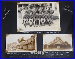 Vtg WWII 1936 1938 US Army 11th Engineers Panama Canal 273 Photo Album RPPC