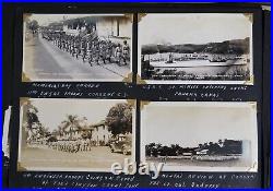 Vtg WWII 1936 1938 US Army 11th Engineers Panama Canal 273 Photo Album RPPC