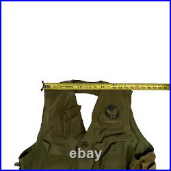 Vtg. WWII Army Air Forces TYPE C-1 Emergency Sustenance Vest with Holster