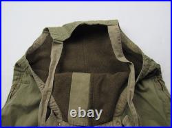Vtg WWII Tanker Bib Overalls With 1st Anti Tank Battalion Stencil WW2 US Army RARE