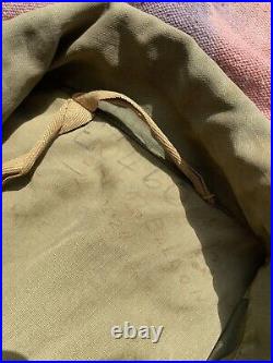 Vtg WWII U. S. Army M-1943 M1943 Field Jacket 1st Version 38 M Original Repair