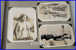 Vtg WWII US Army Albino South Pacific Photo Papa New Guinea Fiji Tribe Natives